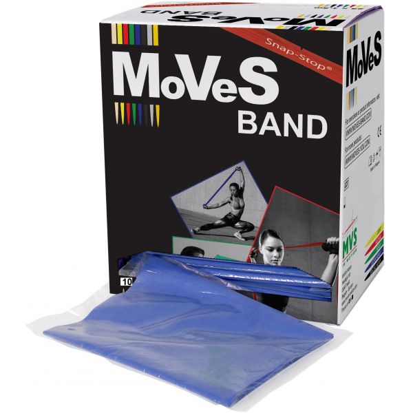 MoVes Band -Pack con 10 unidades de Bandas Resistencia de 1'5 metros.