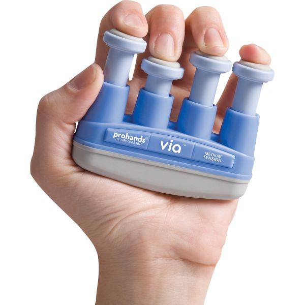 PROHANDS SERIES -VIA Azul-Ejercitador de dedos y mano , resistencia Media 