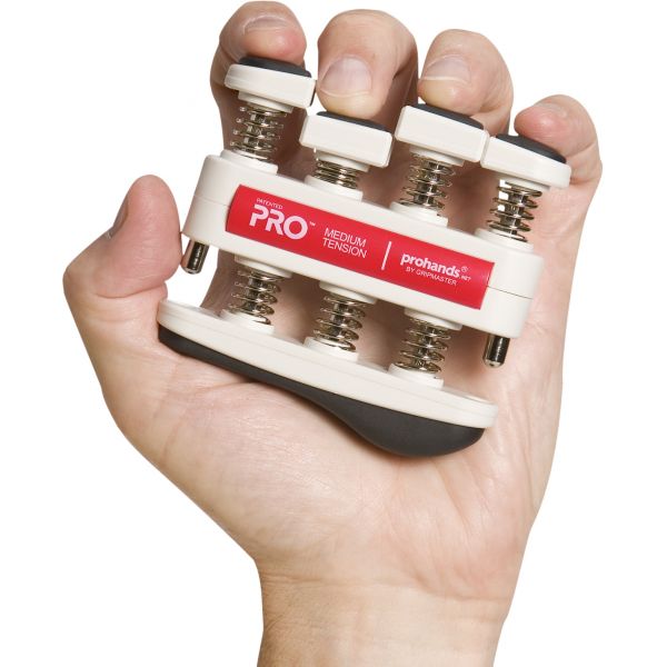 PRHANDS SERIES -PRO ROJO -Ejercitador de dedos y mano , resistencia media- 3,5 Kg por dedo.