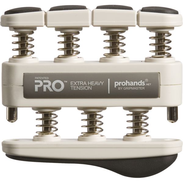 PRHANDS SERIES -PRO GRIS -Ejercitador de dedos y mano diseñado para atletas serios, resistencia (ext