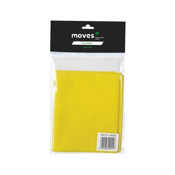 MoVes Band -Pack de 10 unidades de Bandas Resistencia de 2'5 metros.