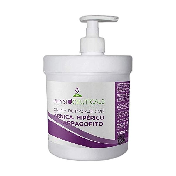 Crema massatge amb Àrnica-Harpagofito-Hipérico 1000 gr.
