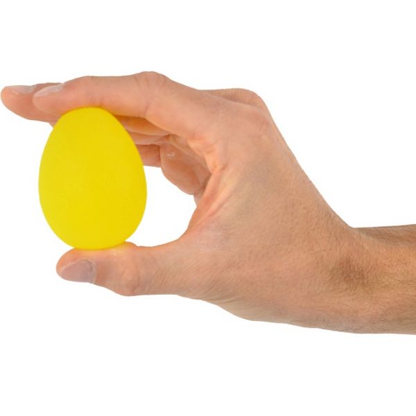 Pelota forma huevo terapéutica de mano MoVeS Squeeze Ball