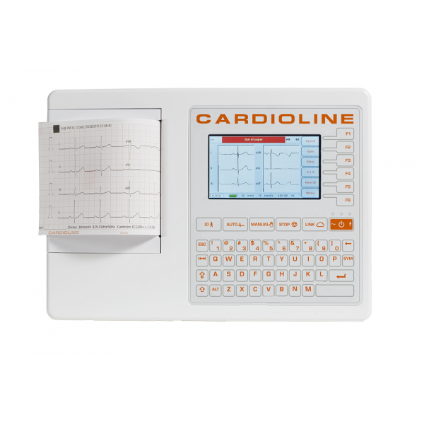 Electrocardiógrafo 12 derivaciones Cardioline ECG 100S
