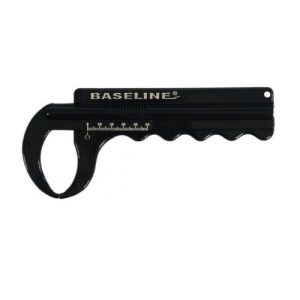 Calibrador de pliegues cutáneos BASELINE de plástico económico, color negro
