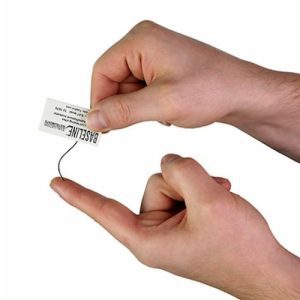 Aplicación del monofilamento desechable Baseline en exploración de la sensibilidad